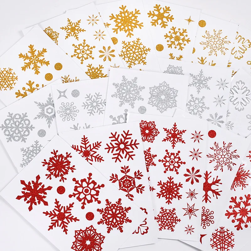 Shiny Snowflakes Electrostatic Wall Sticker Christmas Home Room Decoration Decals Bedroom Kids New Year Glass Window Wallpaper
Shiny Snowflakes Electrostatic Wall Sticker Christmas Home Room Decoration Decals Bedroom Kids New Year Glass Window Wallpaper