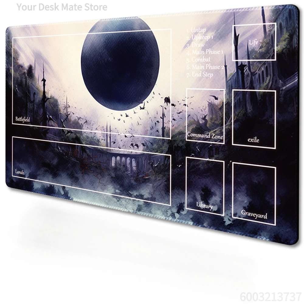 Игровой коврик для мыши в стиле TCG, игровой коврик для стола размером 600x350x20 мм, совместимый с CCG.
Игровой коврик для мыши в стиле TCG, игровой коврик для стола размером 600x350x20 мм, совместимый с CCG.