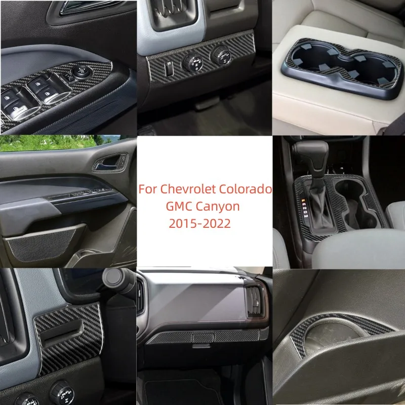Black Car Interior Decoration Carbon Fiber Sticker For Chevrolet Colorado GMC Canyon 2015-2022 Styling Accessories
Black Car Interior Decoration Carbon Fiber Sticker For Chevrolet Colorado GMC Canyon 2015-2022 Styling Accessories