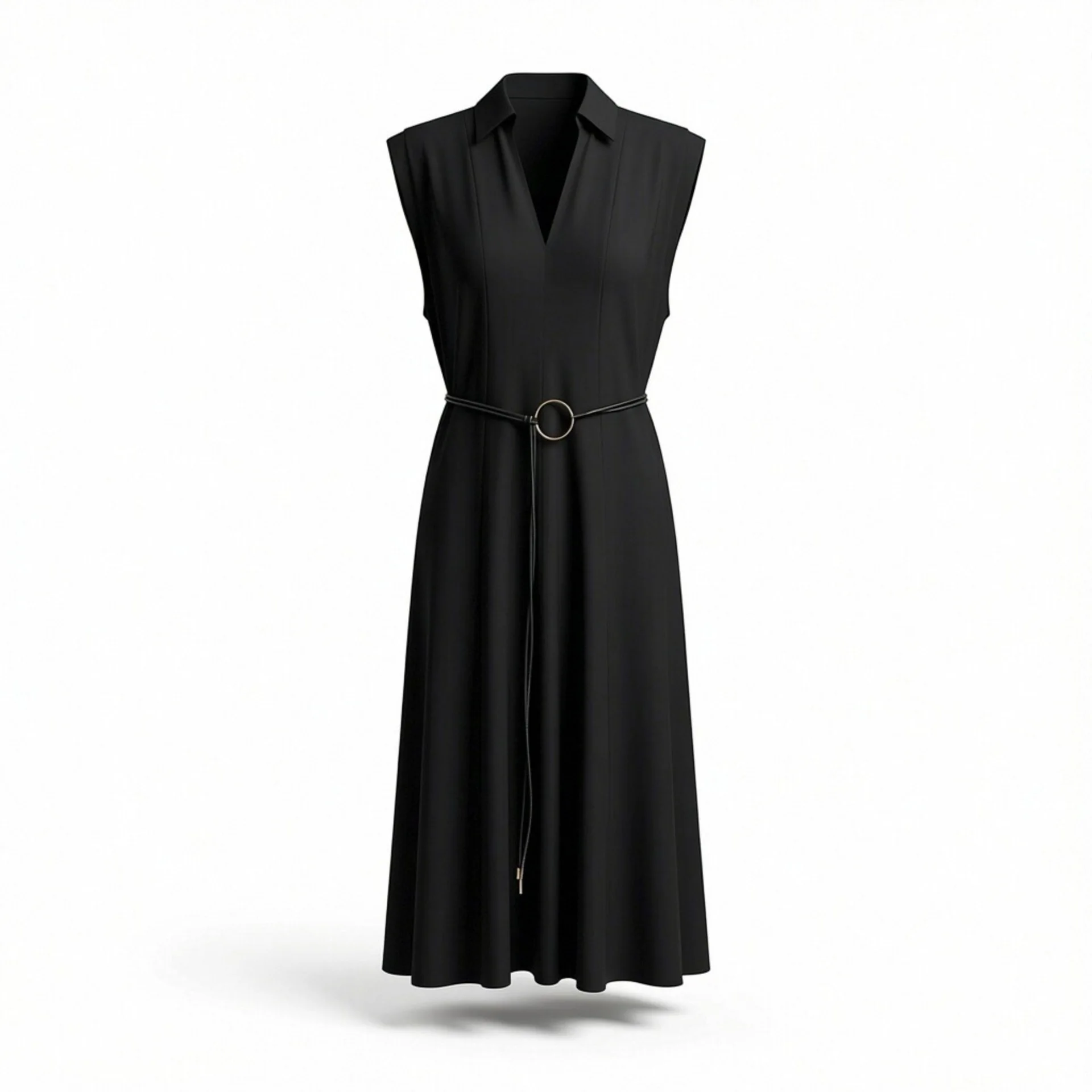 Withered European And American Style V-neck Waist Belt Midi Dress Woman Clothes Dress Elegant Party Dresses Vestidos Women Dress
Withered European And American Style V-neck Waist Belt Midi Dress Woman Clothes Dress Elegant Party Dresses Vestidos Women Dress