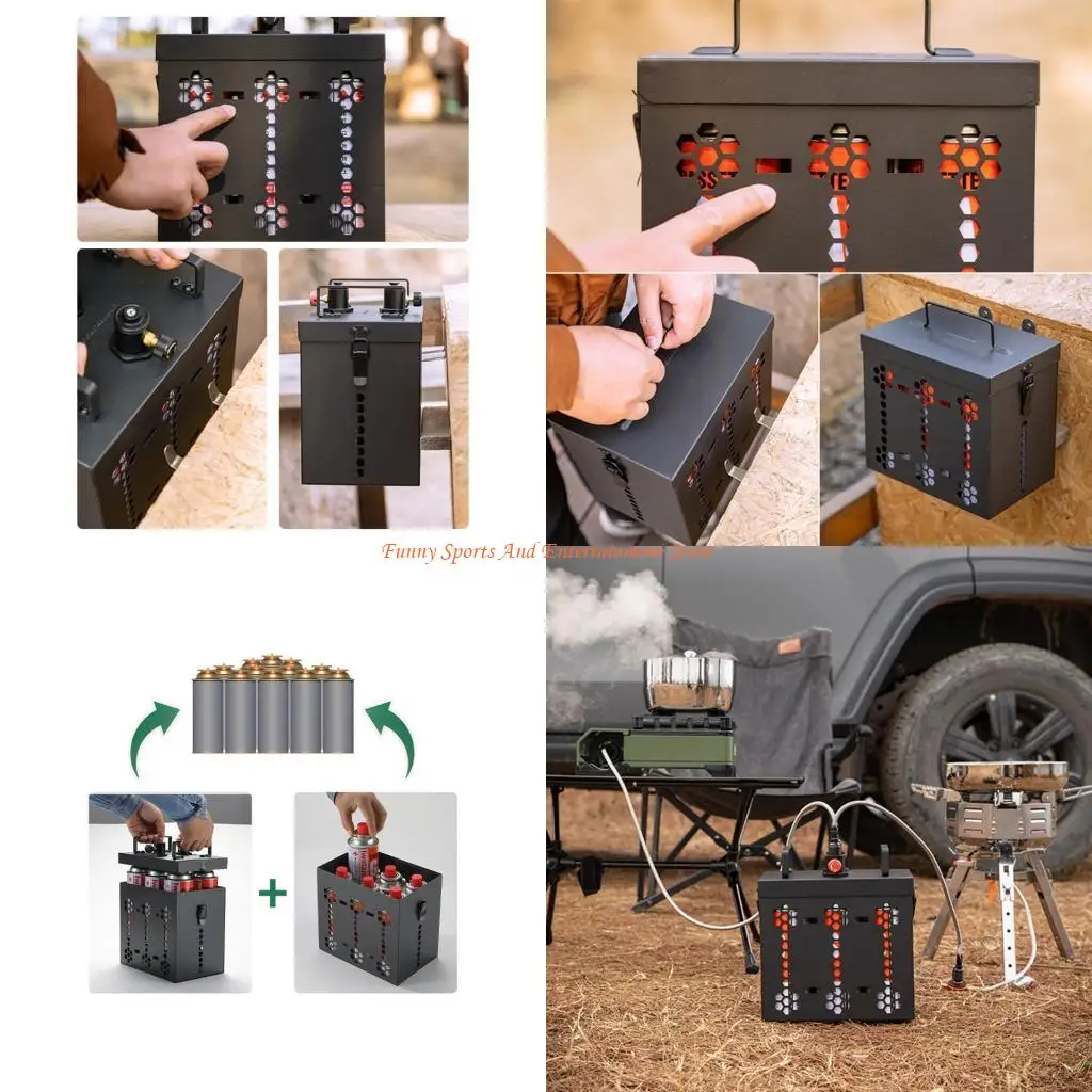 C4DE Универсальная коробка для газовых баллонов для кемпинга, кухонная утварь на открытом воздухе, сумка для переноски, коробка
C4DE Универсальная коробка для газовых баллонов для кемпинга, кухонная утварь на открытом воздухе, сумка для переноски, коробка