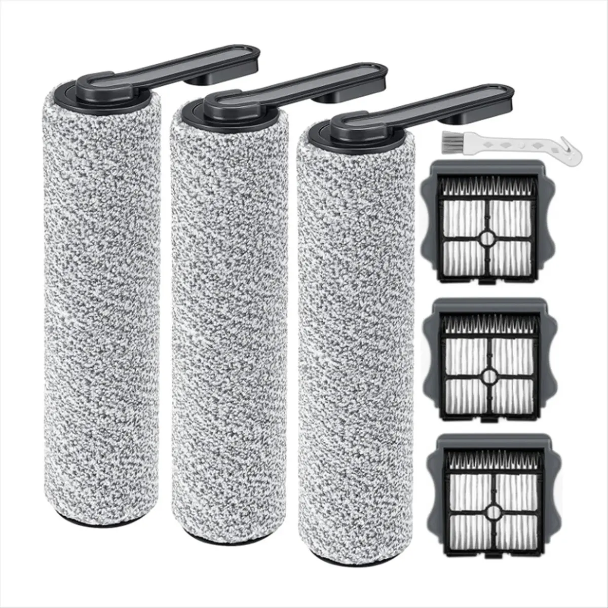 Brush Roller and Filter for Floor ONE S5 /S5 Pro Floor Scrubber Cordless Wet Dry Vacuum Cleaner Replacement Parts
Brush Roller and Filter for Floor ONE S5 /S5 Pro Floor Scrubber Cordless Wet Dry Vacuum Cleaner Replacement Parts