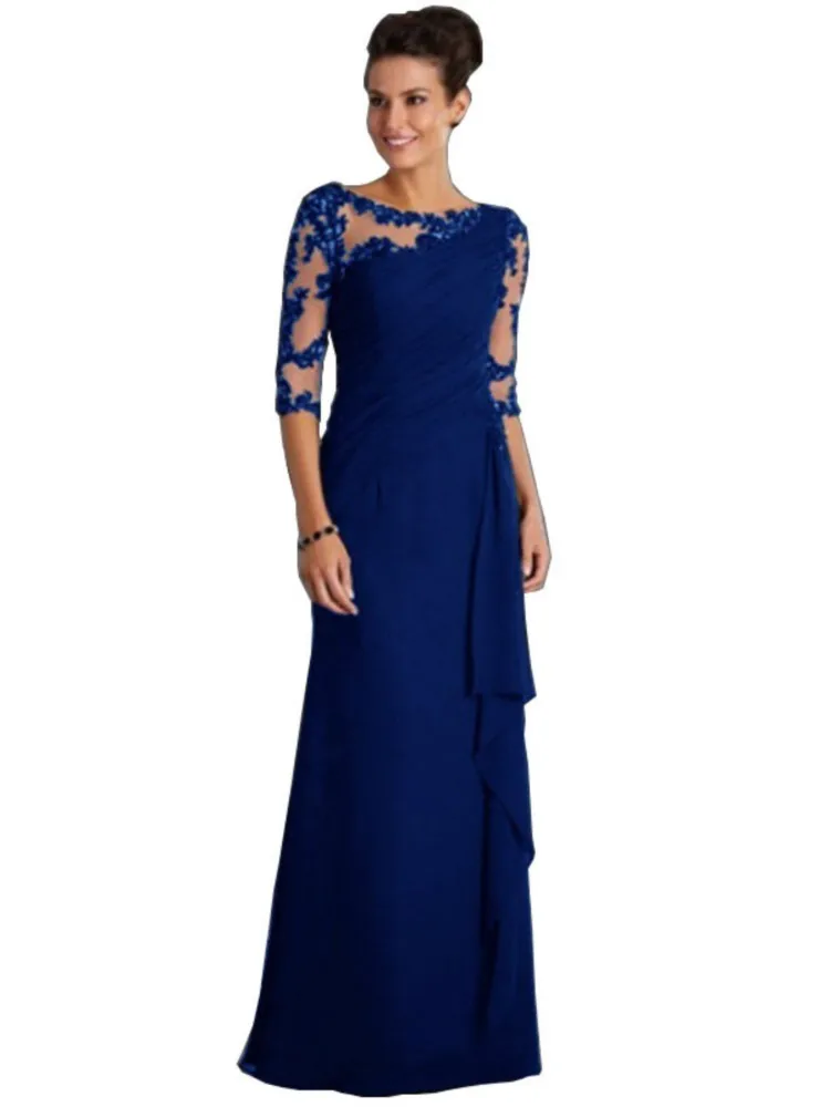 Ladies' Elegant Solid Party Prom Robe Spring Autumn Sexy Perspective Lace Splicing Half-sleeve Dress Lady Foreign Style Vestidos
Ladies' Elegant Solid Party Prom Robe Spring Autumn Sexy Perspective Lace Splicing Half-sleeve Dress Lady Foreign Style Vestidos