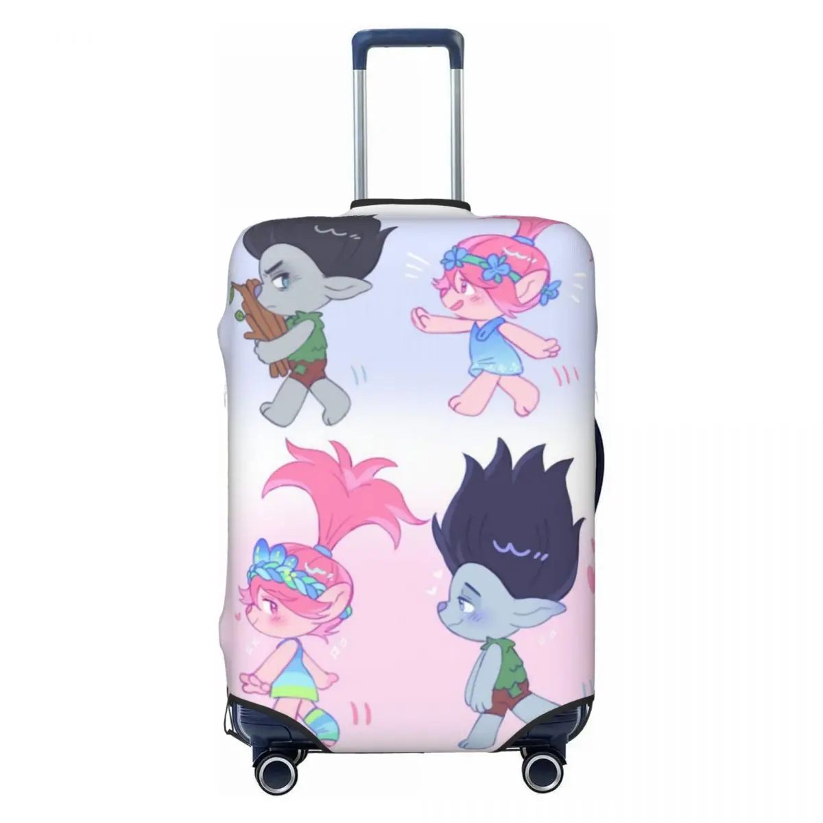 Custom Bran And Pobby Luggage Cover Funny Trolls Suitcase Protector Covers Suit For 18-32 inch
Custom Bran And Pobby Luggage Cover Funny Trolls Suitcase Protector Covers Suit For 18-32 inch