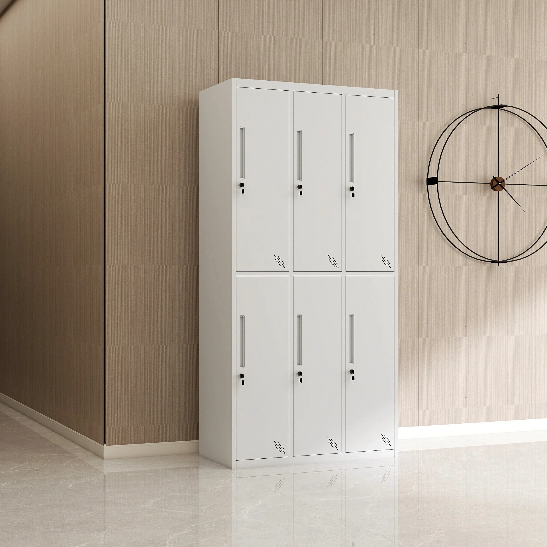 6 Door Steel Wardrobe Metal Steel Storage Locker Design Locker Gym School Steel Locker Cabinet
6 Door Steel Wardrobe Metal Steel Storage Locker Design Locker Gym School Steel Locker Cabinet