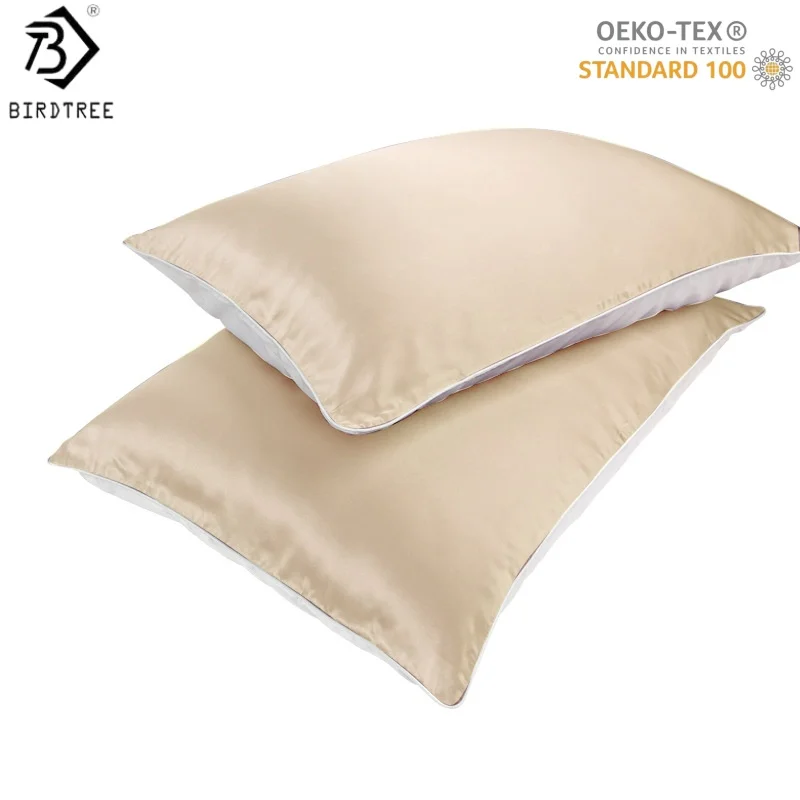 BirdTree, OEKO-TEX,Single-sided 19MM 100% Silk Plain Satin Pillowcase,Solid Hair Beauty Care Silk Pillow Towel,2026 New A61307JF
BirdTree, OEKO-TEX,Single-sided 19MM 100% Silk Plain Satin Pillowcase,Solid Hair Beauty Care Silk Pillow Towel,2026 New A61307JF