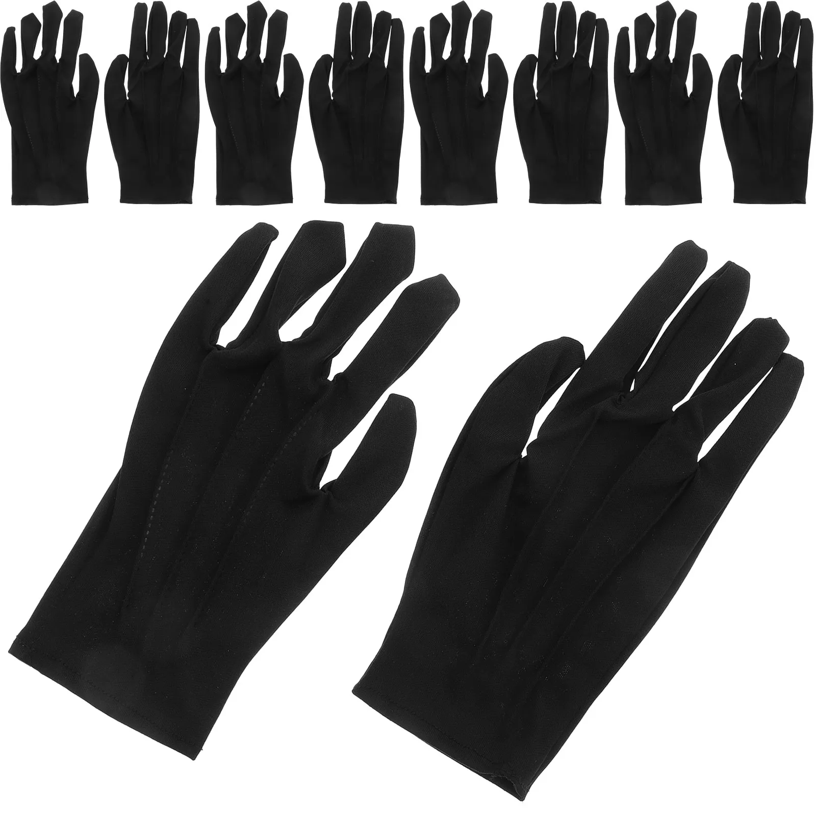 10Pairs White Dustproof Jewelry Handling Gloves Polyester Breathable Comfort Fit for Watches Antiques Ceremonial Use Jewelry
10Pairs White Dustproof Jewelry Handling Gloves Polyester Breathable Comfort Fit for Watches Antiques Ceremonial Use Jewelry