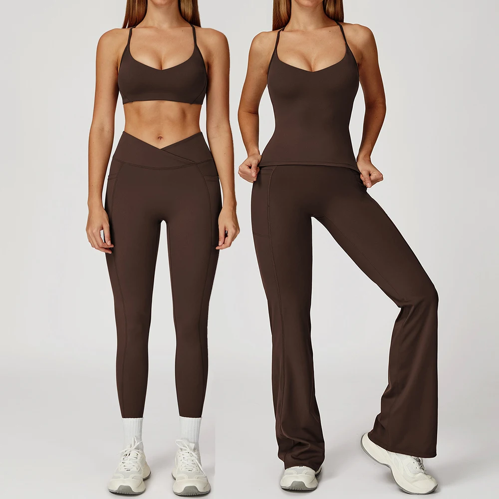 2 Pieces Female Clothing Women's Tracksuit Yoga Pant Sets Gym Clothes Sportswear Yoga Suits Fitness Set Sports Bra Gym Leggings
2 Pieces Female Clothing Women's Tracksuit Yoga Pant Sets Gym Clothes Sportswear Yoga Suits Fitness Set Sports Bra Gym Leggings