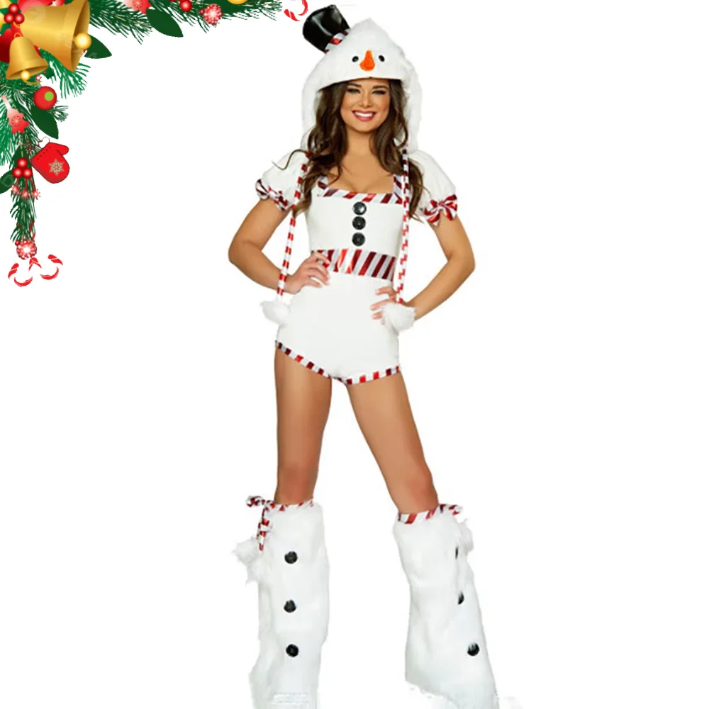 Women Christmas Dress Xmas Snowman Costumes Sexy Suit Uniform Plush Dress New Year Xmas Fancy Christmas Dress Festival Outfits
Women Christmas Dress Xmas Snowman Costumes Sexy Suit Uniform Plush Dress New Year Xmas Fancy Christmas Dress Festival Outfits
