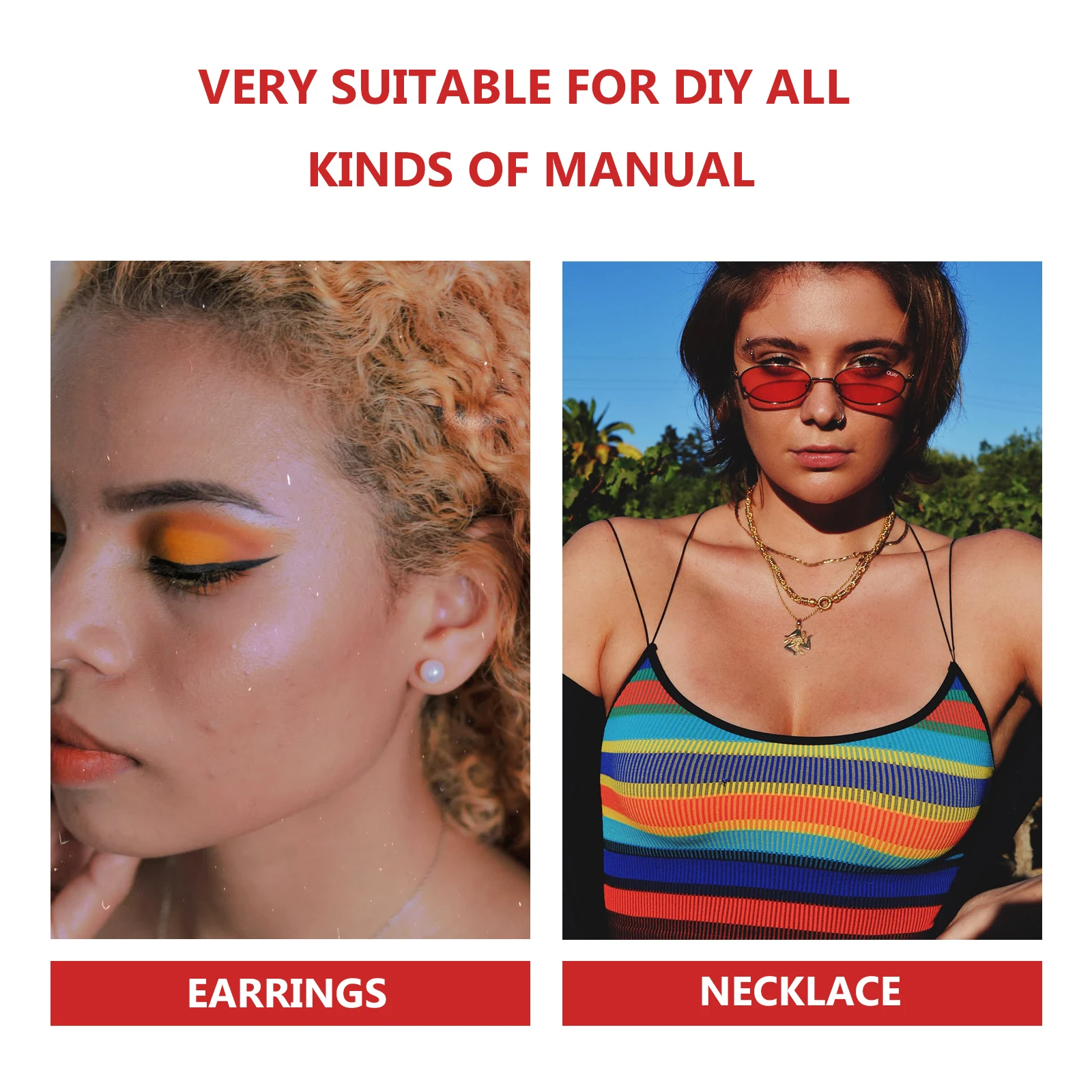 100Pcs Christmas Style Loose Beads Polymer Clay Slices DIY Bracelet Necklace Accessories Jewelry Making Craft Charms
100Pcs Christmas Style Loose Beads Polymer Clay Slices DIY Bracelet Necklace Accessories Jewelry Making Craft Charms