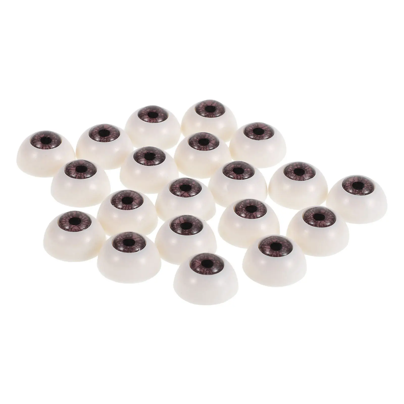 10Pair Realistic Plastic Round Eyes Half Ball Fake Eyeballs for DIY Craft Stuffed Animals Figure Repair Accessory
10Pair Realistic Plastic Round Eyes Half Ball Fake Eyeballs for DIY Craft Stuffed Animals Figure Repair Accessory