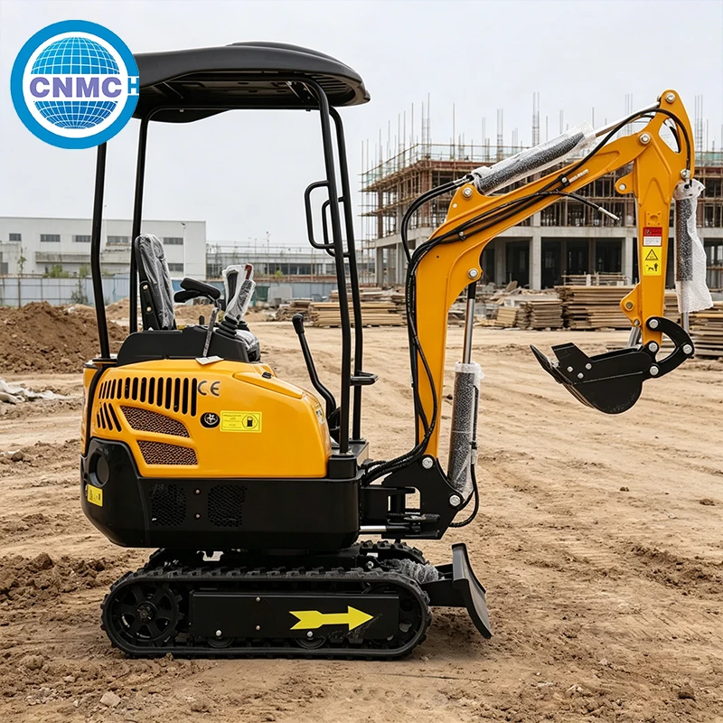 CNMC 1.5 Ton Mini Backhoe Excavator Crawler Small Excavator Digger Compact Hydraulic Mechanical Excavator Electrically Powered
CNMC 1.5 Ton Mini Backhoe Excavator Crawler Small Excavator Digger Compact Hydraulic Mechanical Excavator Electrically Powered