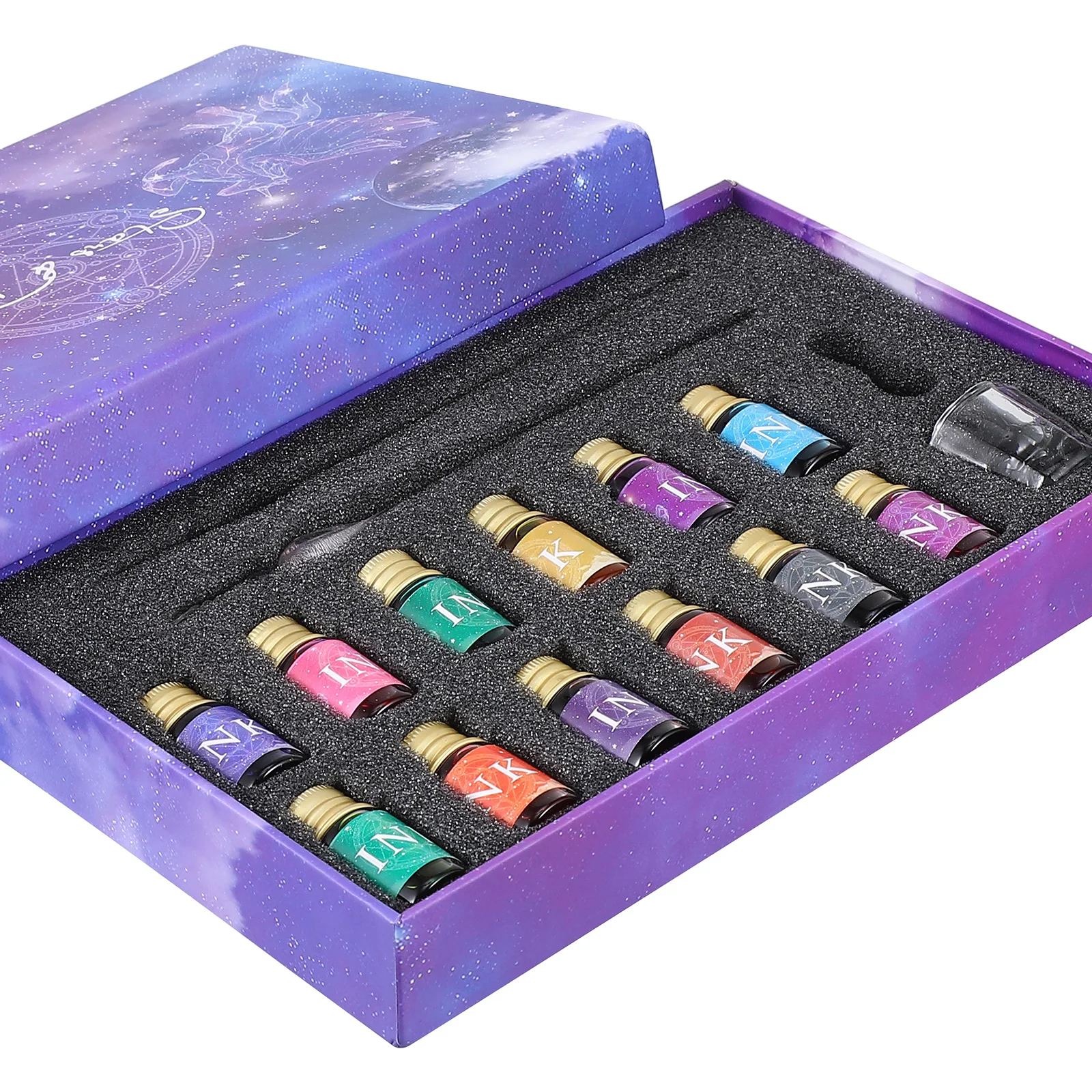 Glass Pen Ink Set Writing Pens Colorful Signature Art Drawing Decorations Calligraphy Supplies
Glass Pen Ink Set Writing Pens Colorful Signature Art Drawing Decorations Calligraphy Supplies