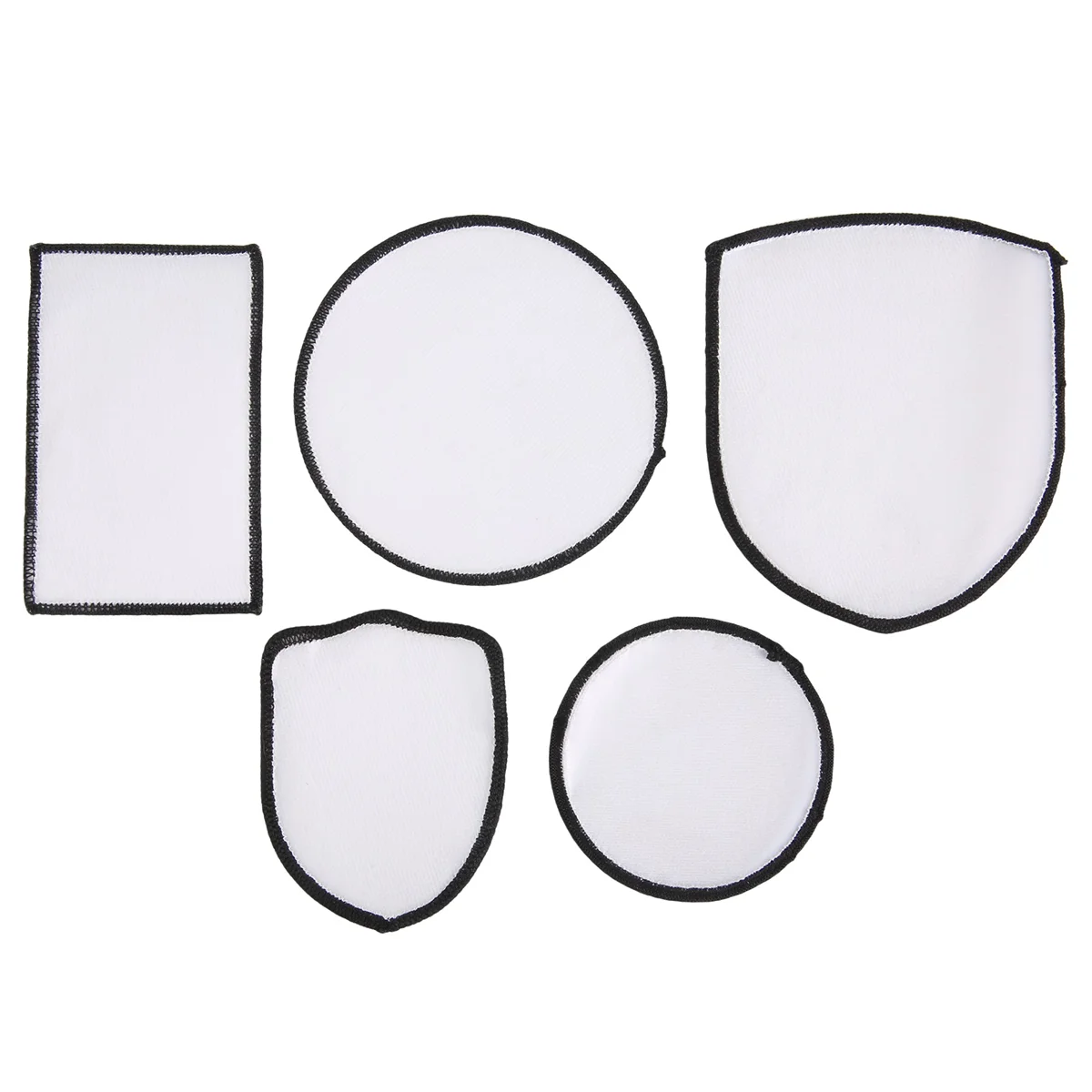 ABEZZ 30 Pieces Sublimation Iron-on Patches Fabric, 5 Shapes Sublimation Blanks Patches Repair Patches for DIY Crafts, Hats
ABEZZ 30 Pieces Sublimation Iron-on Patches Fabric, 5 Shapes Sublimation Blanks Patches Repair Patches for DIY Crafts, Hats