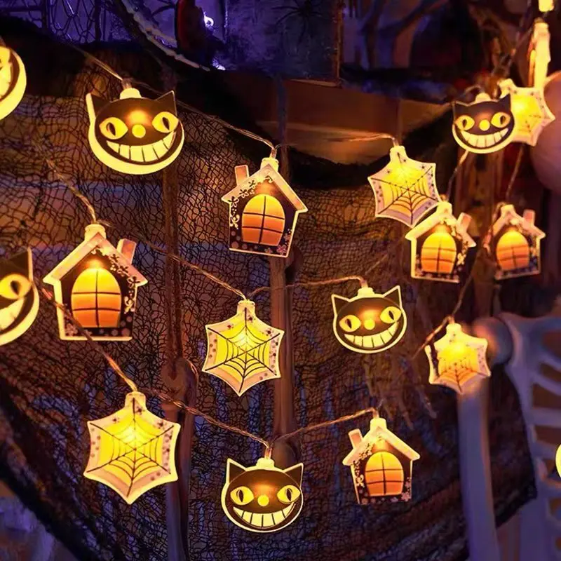 1pc Halloween String Lights, Battery Operated, 3D Pumpkin Bat Ghost Lights, Halloween Decoration(Battery Not Included)
1pc Halloween String Lights, Battery Operated, 3D Pumpkin Bat Ghost Lights, Halloween Decoration(Battery Not Included)