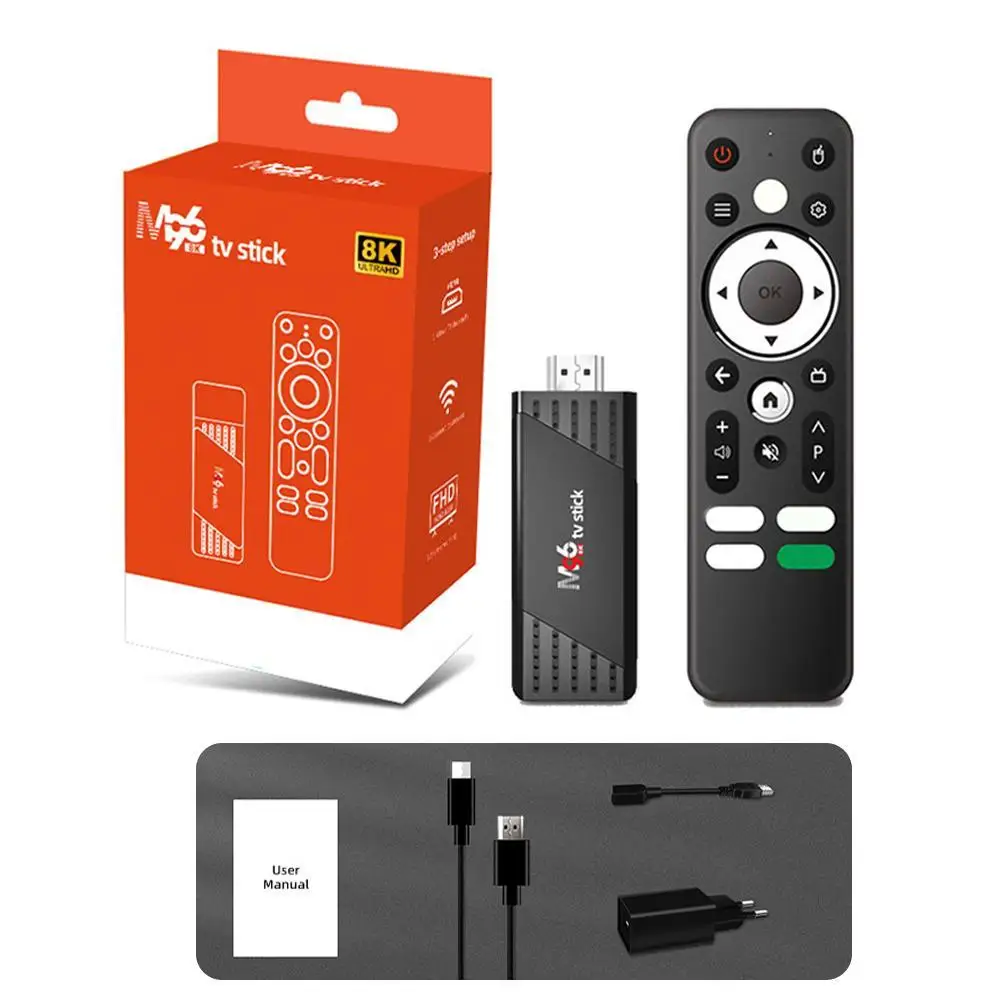 Приставка Смарт-ТВ M96, Android, 5,8/2,4 ГГц, Wi-Fi, Bluetooth 5,0, 8K, 2 + 16 Гб
Приставка Смарт-ТВ M96, Android, 5,8/2,4 ГГц, Wi-Fi, Bluetooth 5,0, 8K, 2 + 16 Гб