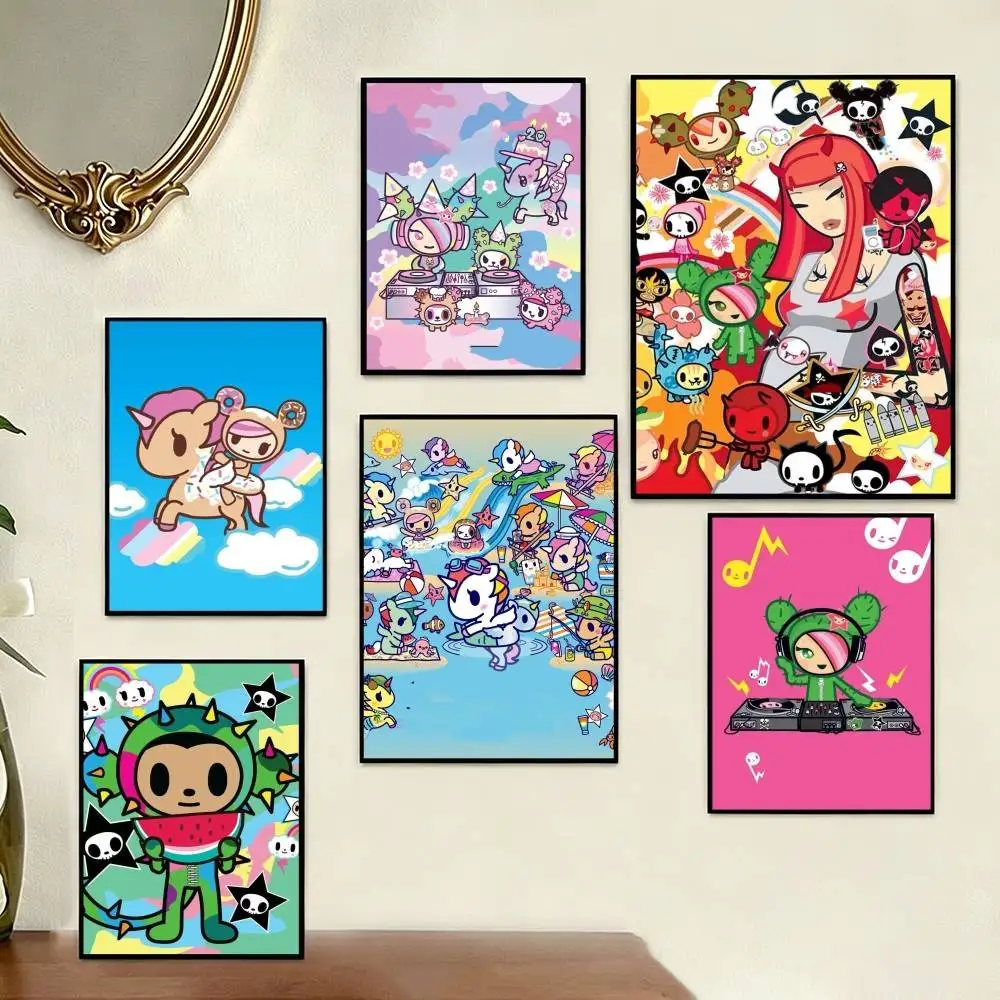 T-okidoki Art Bright Cartoon Poster Perfect Space Sticker Self Adhesive for Office Home Theater Wall Art Decor Fancy Gift
T-okidoki Art Bright Cartoon Poster Perfect Space Sticker Self Adhesive for Office Home Theater Wall Art Decor Fancy Gift