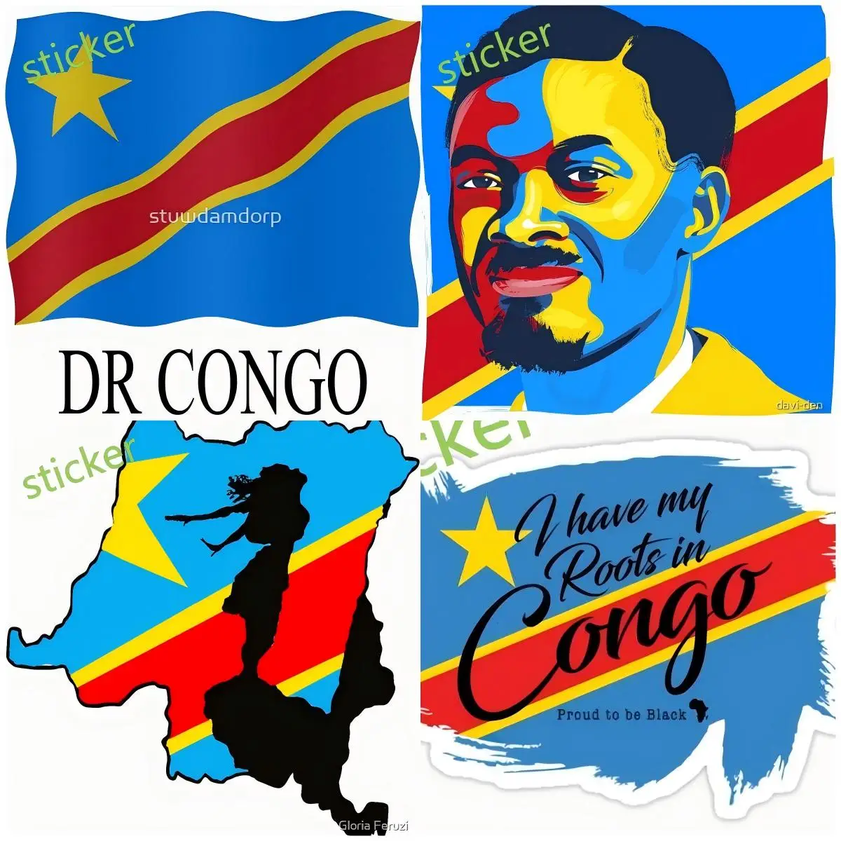 Congo sticker flag Car Laptop Trolley Case Motorcycle Helmet Wall SUV Fine Decor Decal Graphic
Congo sticker flag Car Laptop Trolley Case Motorcycle Helmet Wall SUV Fine Decor Decal Graphic