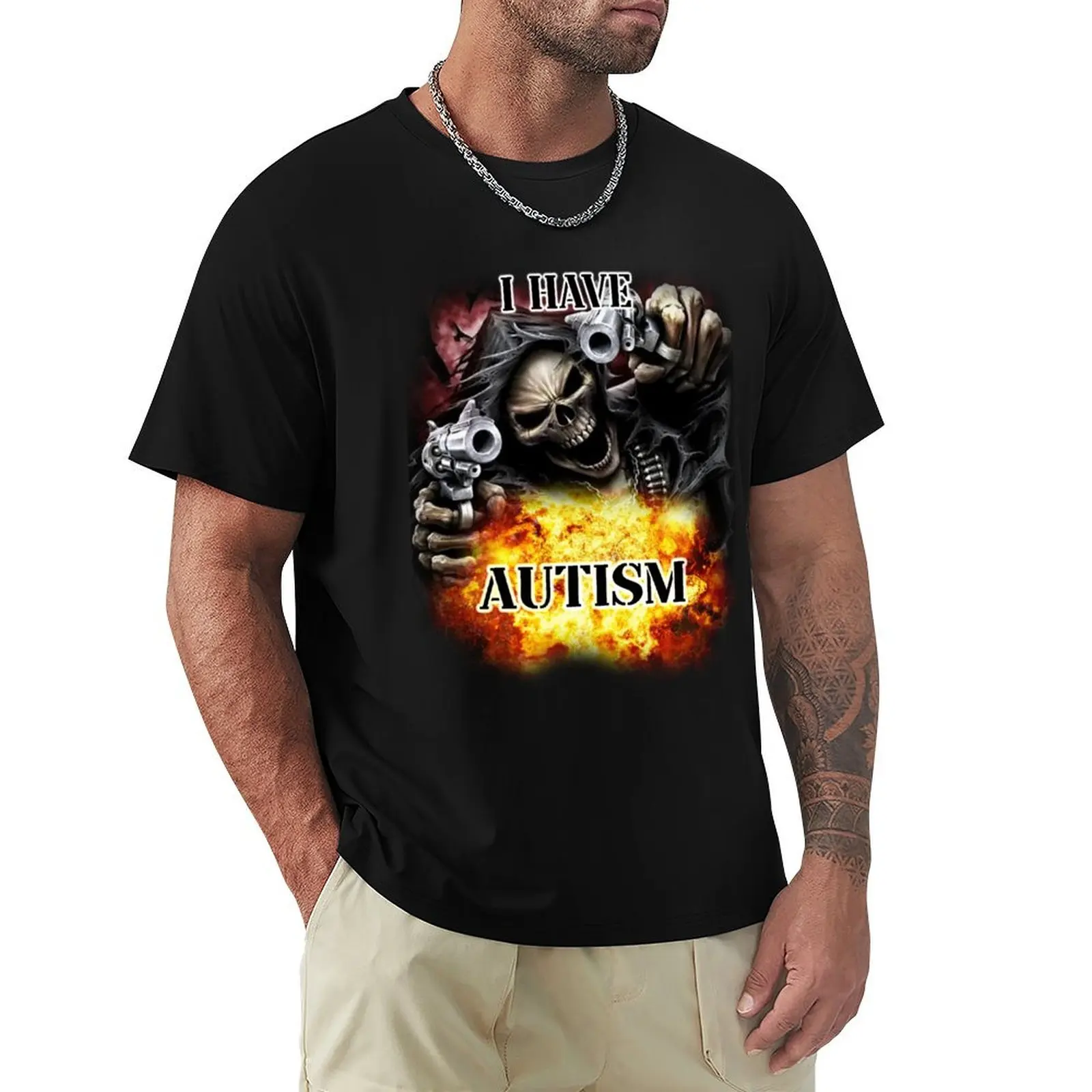 i have autism T-Shirt cotton man t-shirts anime stuff summer top oversizeds mens t shirt graphic
i have autism T-Shirt cotton man t-shirts anime stuff summer top oversizeds mens t shirt graphic