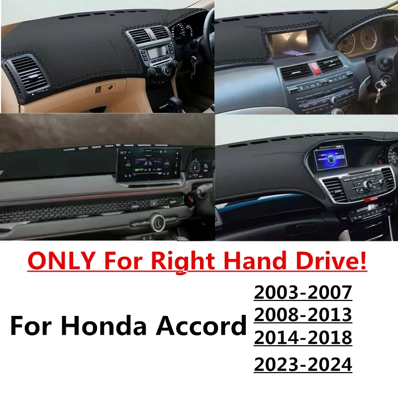 PU Leather RHD Dashboard Cover Dash Pretector Anti-Slip Mat Trim Dashmat Carpet For Honda Accord 2003-2024
PU Leather RHD Dashboard Cover Dash Pretector Anti-Slip Mat Trim Dashmat Carpet For Honda Accord 2003-2024