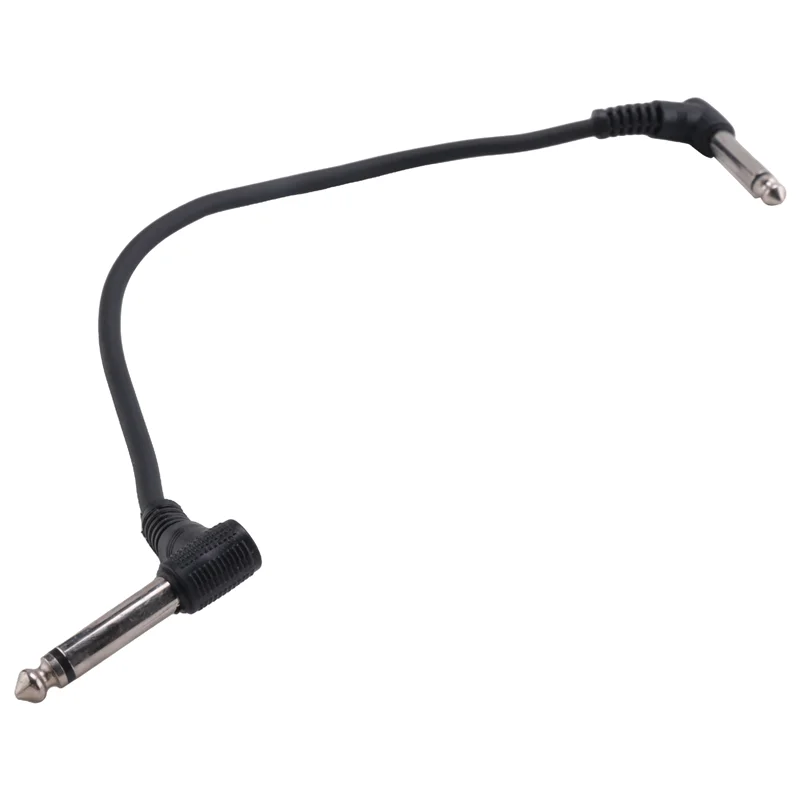 A99I-60PCS 6 Inch Guitar Patch Cables, Black Guitar Pedal Cable Effect Cable Cord, 1/4 Inch TS Right Angle Guitar Patch Cable
A99I-60PCS 6 Inch Guitar Patch Cables, Black Guitar Pedal Cable Effect Cable Cord, 1/4 Inch TS Right Angle Guitar Patch Cable