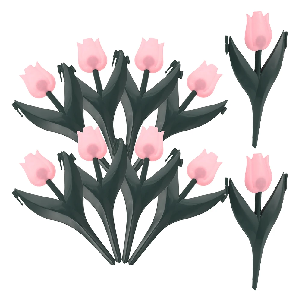 10pcs Simulated Tulip Flowers Fence Durable Plastic Garden Stakes Edging Border Picket Fence Landscaping Yard Decor
10pcs Simulated Tulip Flowers Fence Durable Plastic Garden Stakes Edging Border Picket Fence Landscaping Yard Decor