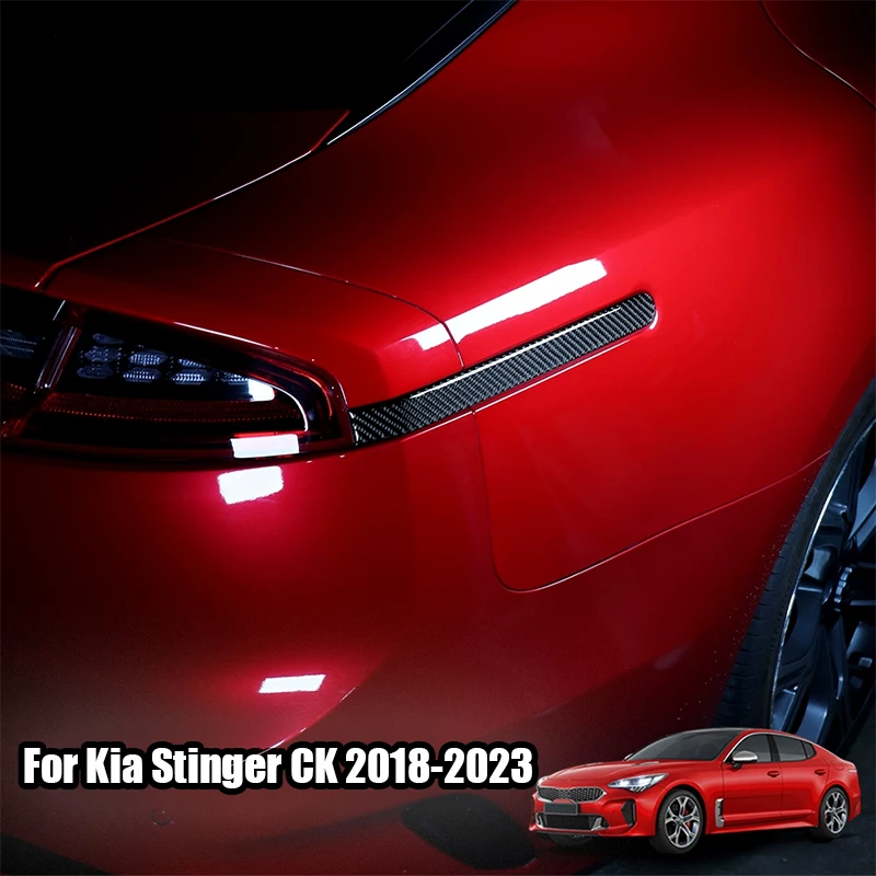 Для Kia Stinger CK 2018-2023 Узор из углеродного волокна на декоративных полосках с обеих сторон задней двери автомобиля
Для Kia Stinger CK 2018-2023 Узор из углеродного волокна на декоративных полосках с обеих сторон задней двери автомобиля