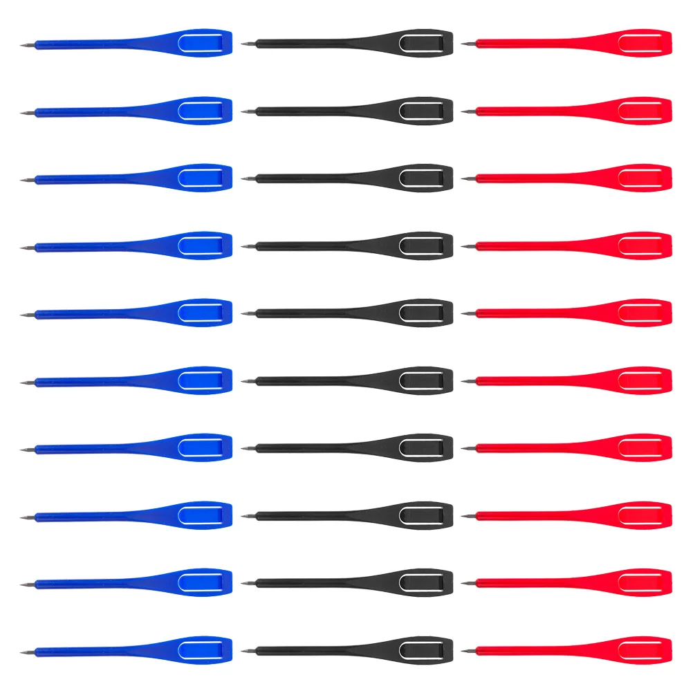 30pcs Scoring Pencils Golf Practice Competition Black Red Smooth Writing Portable Plastic Drawing Tools
30pcs Scoring Pencils Golf Practice Competition Black Red Smooth Writing Portable Plastic Drawing Tools
