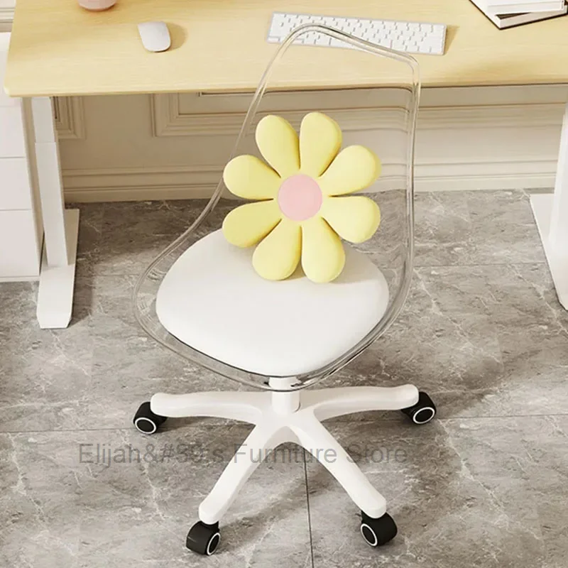 Computer Back Office Chair Wheels Luxury Study Comfy Gaming Chair Bedroom Home Aesthetic Silla De Oficina Interior Decoration
Computer Back Office Chair Wheels Luxury Study Comfy Gaming Chair Bedroom Home Aesthetic Silla De Oficina Interior Decoration