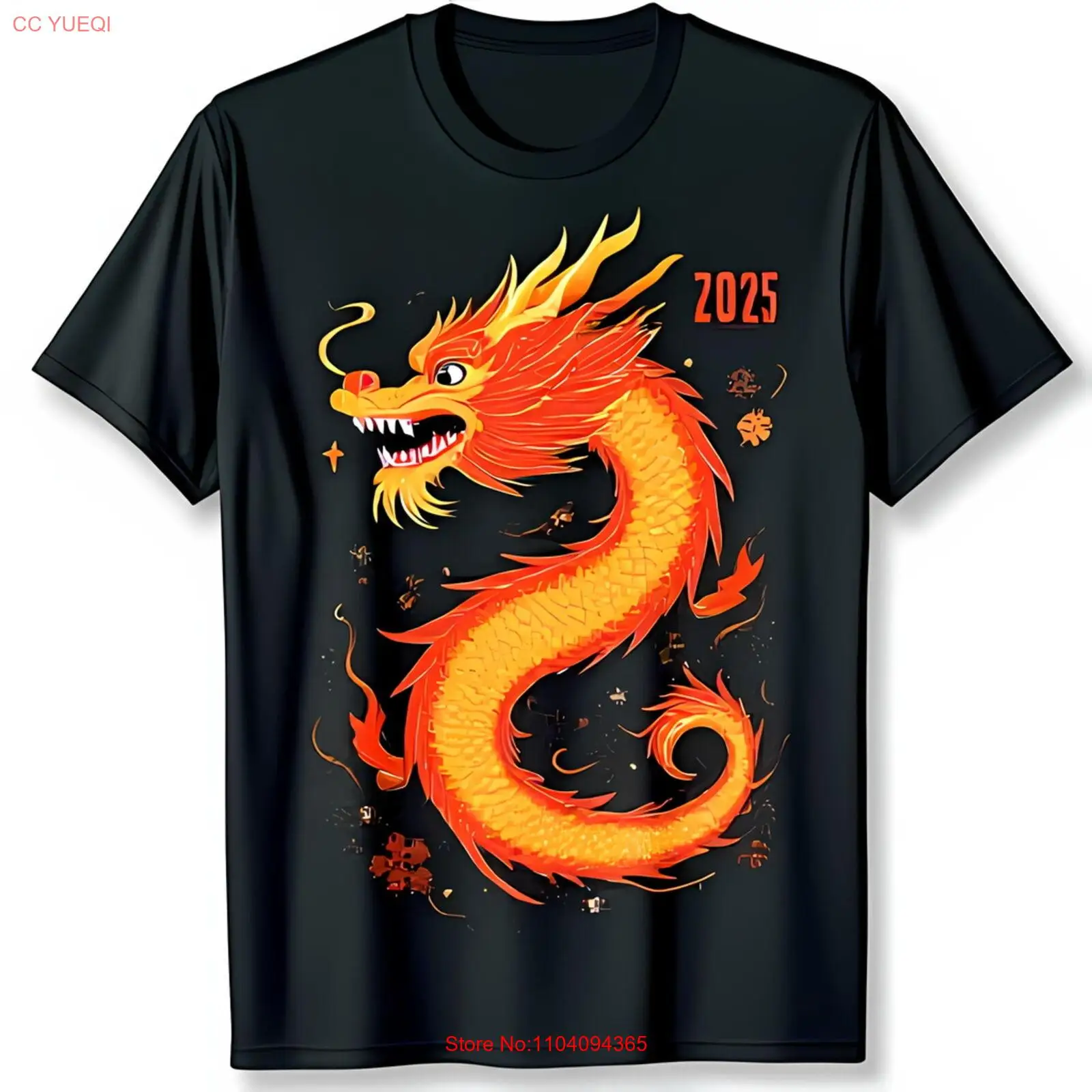 Жирная черная футболка со спиральной графикой и дизайном 2025 года
Жирная черная футболка со спиральной графикой и дизайном 2025 года