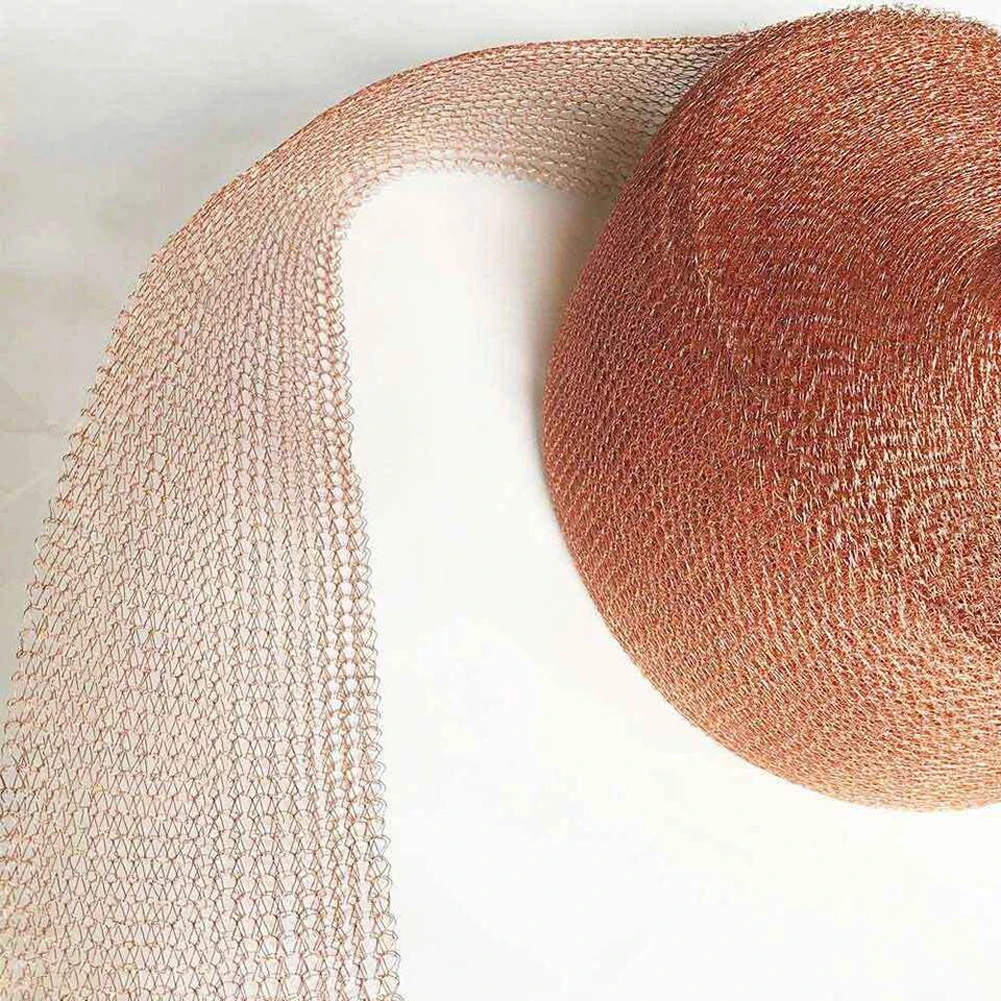 Copper Mesh Slug Repeller Long Lasting Slug Copper Net Slugs Expeller for Mouse Control
Copper Mesh Slug Repeller Long Lasting Slug Copper Net Slugs Expeller for Mouse Control