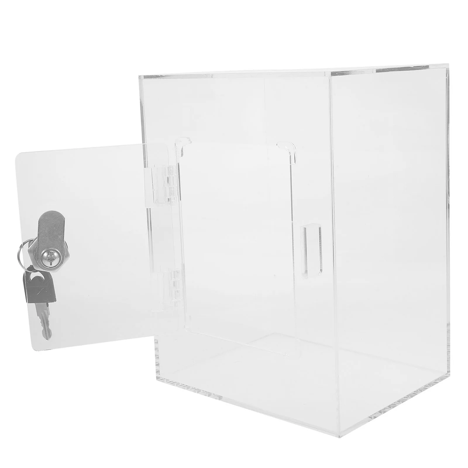 1Set Secure Suggestion Box Lockable Acrylic Donation Box for Offices Factories Fundraising Votes Letters Tip Collection
1Set Secure Suggestion Box Lockable Acrylic Donation Box for Offices Factories Fundraising Votes Letters Tip Collection