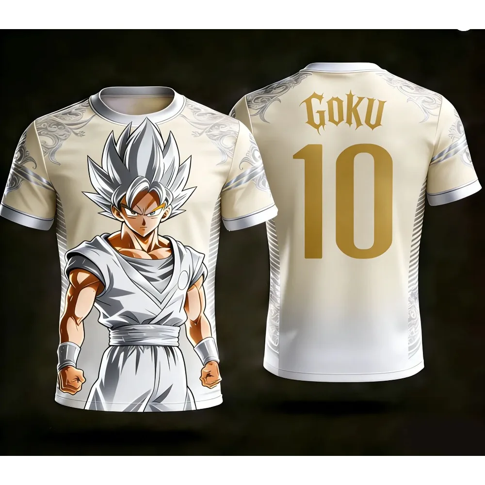 2026 Dragon Ball Official 3D Printed AI Goku No.10 Jersey Men's Women Kid Fashion Sports Wear T-shirt Fashion Casual Tops
2026 Dragon Ball Official 3D Printed AI Goku No.10 Jersey Men's Women Kid Fashion Sports Wear T-shirt Fashion Casual Tops