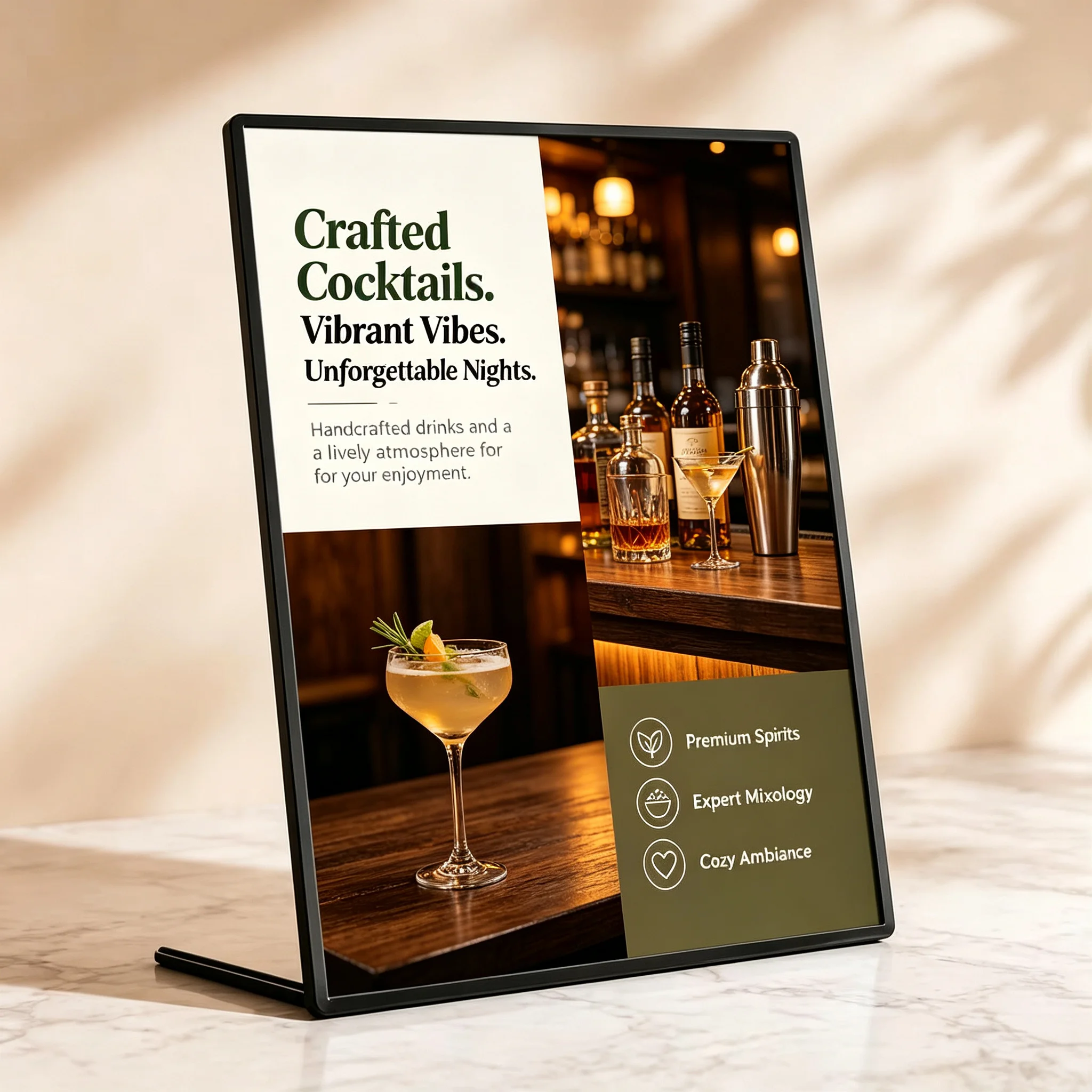 A4 A3 Slim LED Light Box Ultra Metal Frame Acrylic Neon Light Wall Mounted Restaurant Menu Display Commercial Shop Advertising
A4 A3 Slim LED Light Box Ultra Metal Frame Acrylic Neon Light Wall Mounted Restaurant Menu Display Commercial Shop Advertising