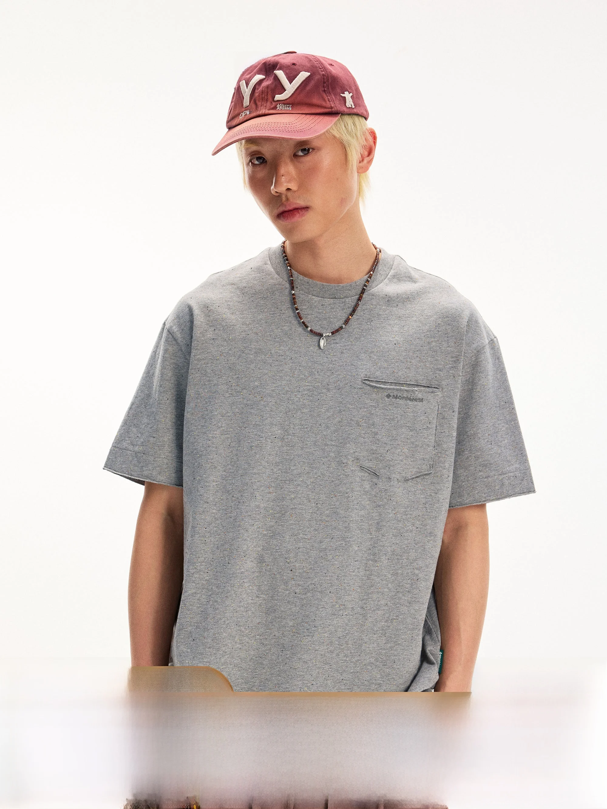 Monterest Vintage Color Dot Cotton Short Sleeve T-Shirt Men's Casual round Neck Pocket Design Loose Fit Spring Leisure Wear
Monterest Vintage Color Dot Cotton Short Sleeve T-Shirt Men's Casual round Neck Pocket Design Loose Fit Spring Leisure Wear
