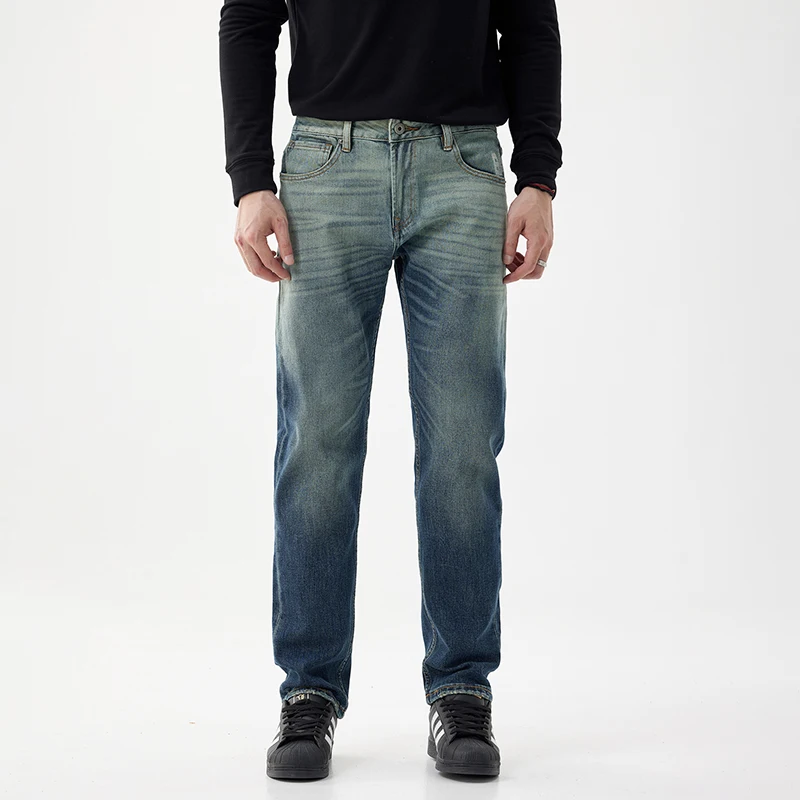 0393 High-end gradient colour jeans men's spring and autumn models tide retro Slim thin trend straight trousers
0393 High-end gradient colour jeans men's spring and autumn models tide retro Slim thin trend straight trousers