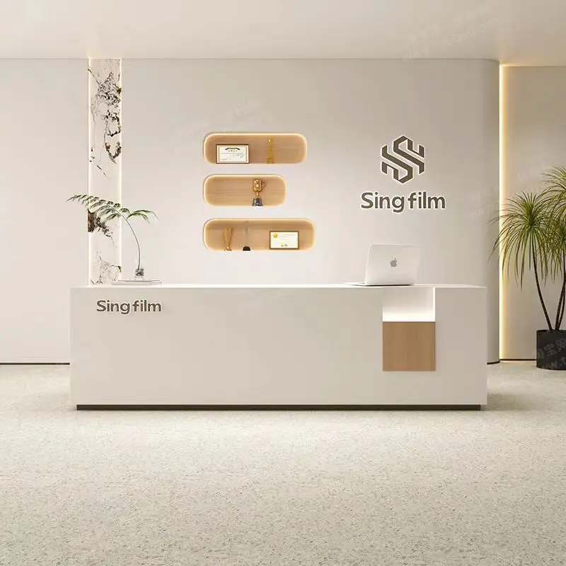 Light Luxury Beauty Salon Reception Desks Hairdressing Simple Cashier Company Reception Desks Front Business Furniture Tavolo JT
Light Luxury Beauty Salon Reception Desks Hairdressing Simple Cashier Company Reception Desks Front Business Furniture Tavolo JT