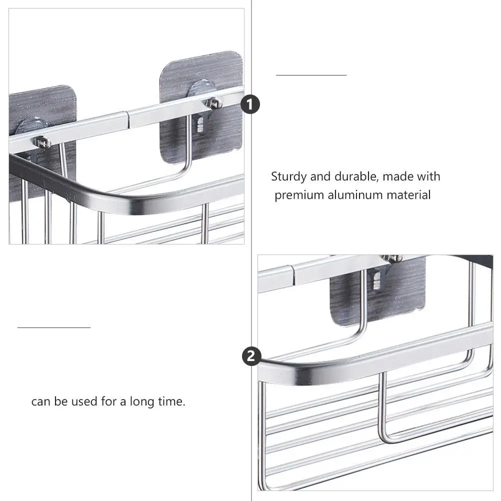 Punch Box Silver Aluminum Bathroom Paper Shelf Rack Towel Suction Cup Easy Install Dry Clean Modern Design Long
Punch Box Silver Aluminum Bathroom Paper Shelf Rack Towel Suction Cup Easy Install Dry Clean Modern Design Long