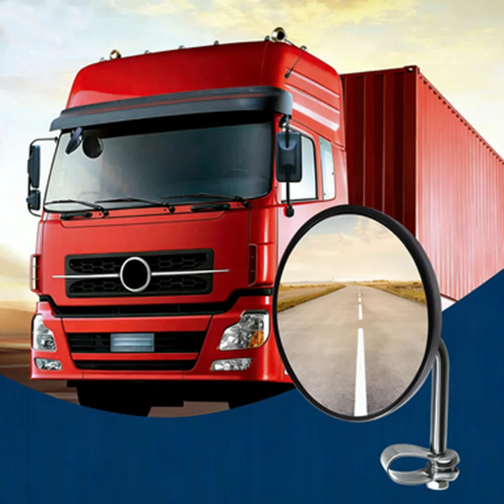 Convex mirror, blind spot anti-shake side rearview mirror, easy-to-install round mirror with arm assembly, suitable for trucks,
Convex mirror, blind spot anti-shake side rearview mirror, easy-to-install round mirror with arm assembly, suitable for trucks,