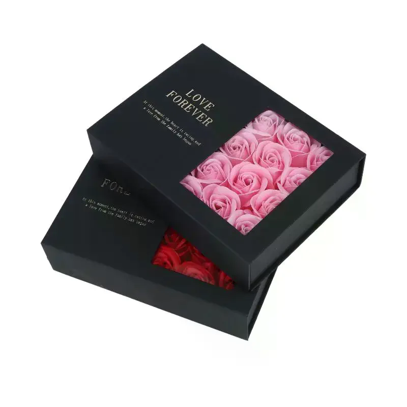 12 Roses Soap Flower Box Gift Box For Necklaces Earrings Rings Packaging Valentines Day Gift Box
12 Roses Soap Flower Box Gift Box For Necklaces Earrings Rings Packaging Valentines Day Gift Box