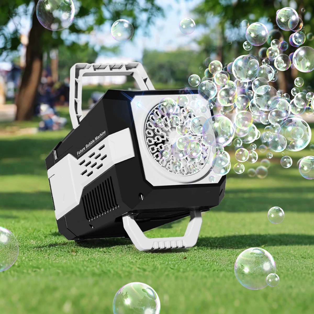 Electric Bubble Gun 40 Hole Automatic Hand-Held Soap Bubble Blower Machine Outdoor Game Party Wedding Birthday Gifts Kid Toy
Electric Bubble Gun 40 Hole Automatic Hand-Held Soap Bubble Blower Machine Outdoor Game Party Wedding Birthday Gifts Kid Toy
