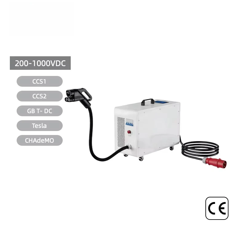 30kW portable DC fast electric vehicle charger, mobile emergency charging pile with touch screen, ideal for roadside rescue
30kW portable DC fast electric vehicle charger, mobile emergency charging pile with touch screen, ideal for roadside rescue