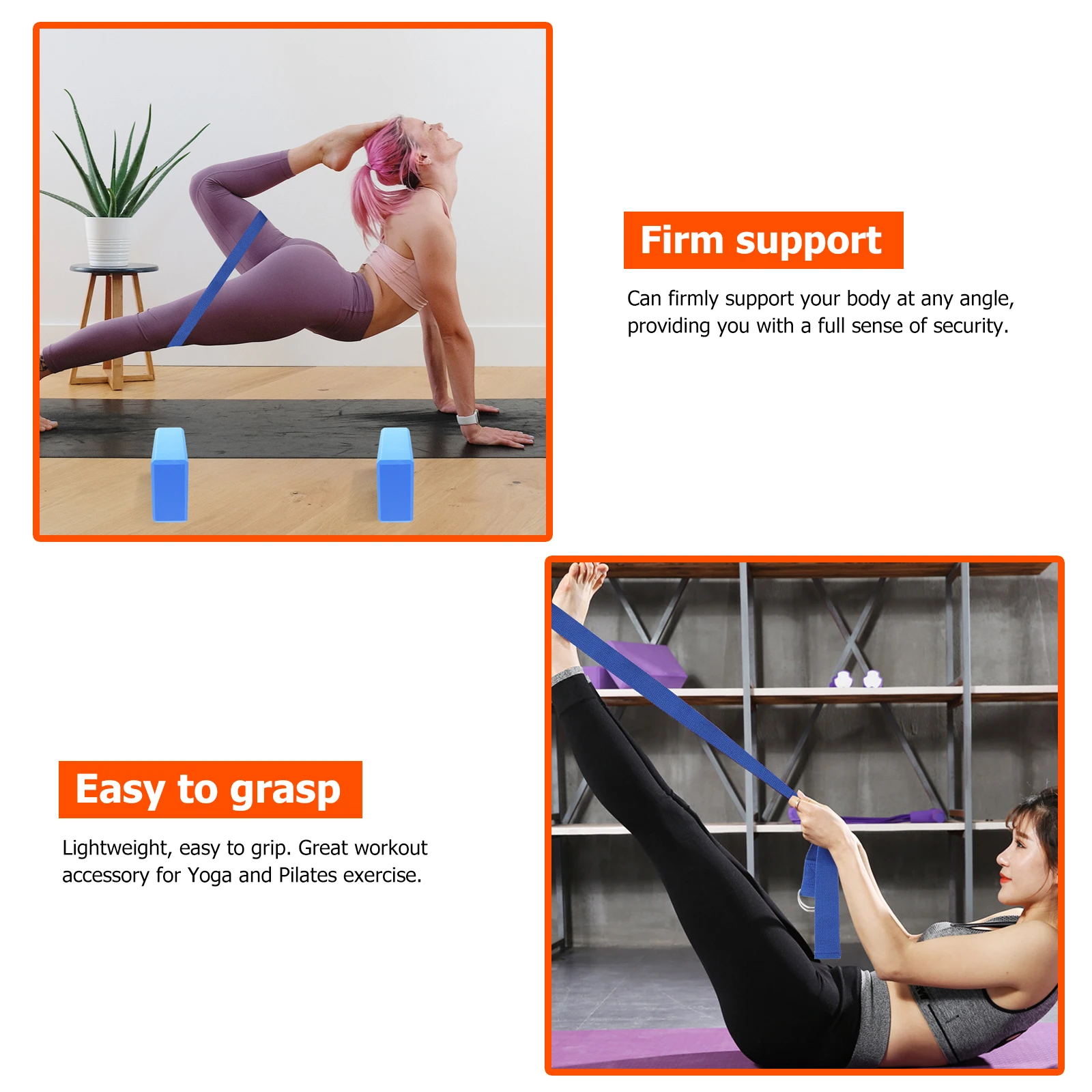 1 set Resistance Bands Set High-Density Eva Non-Slip Stretch Exercise Bands For Yoga Training With Blocks Lightweight
1 set Resistance Bands Set High-Density Eva Non-Slip Stretch Exercise Bands For Yoga Training With Blocks Lightweight