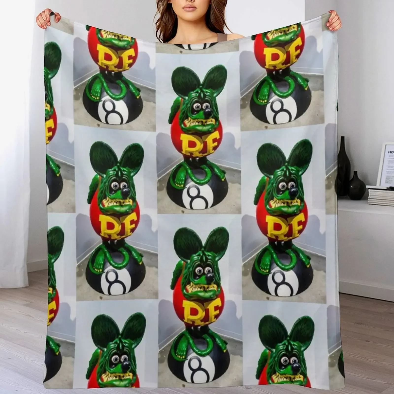 Rat Fink Throw Blanket Cute Plaid Luxury Throw bed plaid blankets ands Blankets
Rat Fink Throw Blanket Cute Plaid Luxury Throw bed plaid blankets ands Blankets