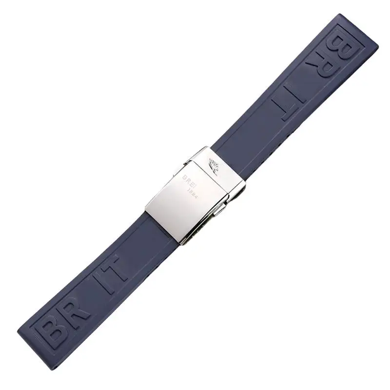 HAODEE Rubber silicone Watch band 20mm 22mm 24mm Watchbands For Breitling navitimer avenger folding buckle strap
HAODEE Rubber silicone Watch band 20mm 22mm 24mm Watchbands For Breitling navitimer avenger folding buckle strap