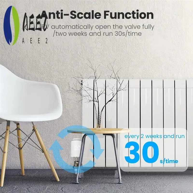 AEE2-Tuya Zigbee умный термостат термостатический клапан радиатора умный дом отопление замороженная защита дистанционное групповое управление
AEE2-Tuya Zigbee умный термостат термостатический клапан радиатора умный дом отопление замороженная защита дистанционное групповое управление