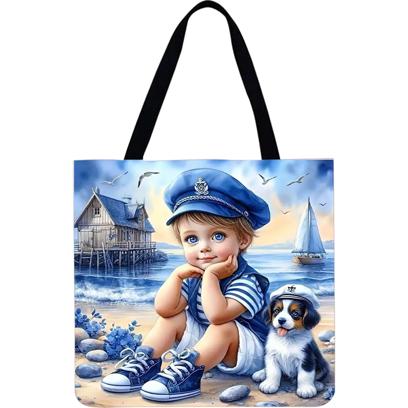 Набор из 4 льняных сумок: сумка-тоут, большая женская сумка для покупок, сумка через плечо (дизайн «Девушка и собака»)
Набор из 4 льняных сумок: сумка-тоут, большая женская сумка для покупок, сумка через плечо (дизайн «Девушка и собака»)