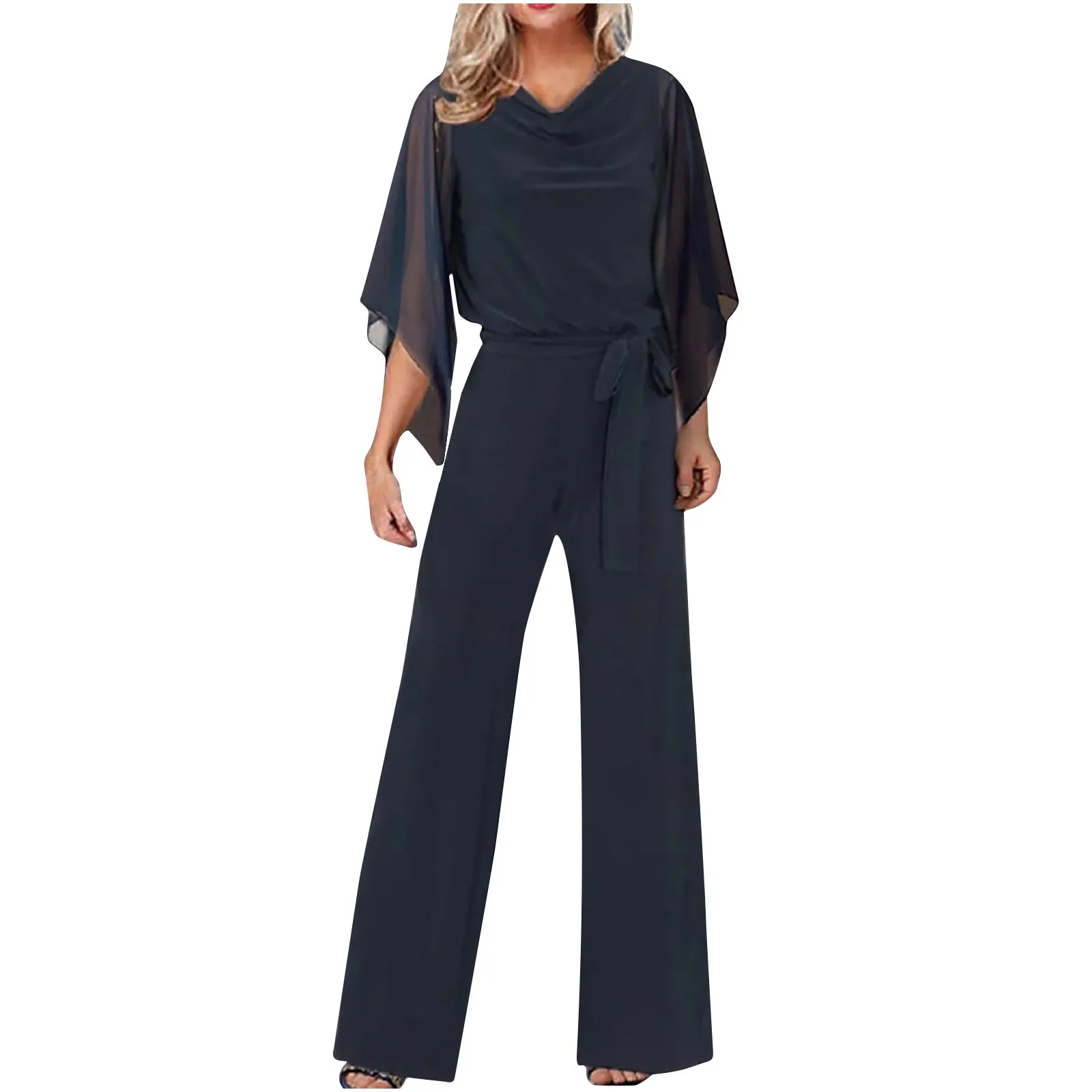 Breathable Jumpsuit High Waist Drawstring Jumpsuit Straight Leg Relaxed Jumpsuit Monochrome Color Minimalist Playsuit
Breathable Jumpsuit High Waist Drawstring Jumpsuit Straight Leg Relaxed Jumpsuit Monochrome Color Minimalist Playsuit