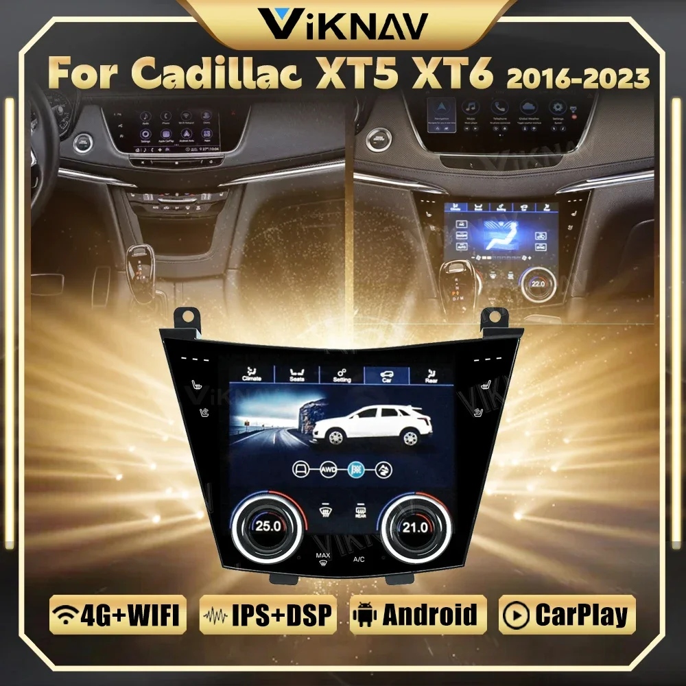 10-дюймовая плата кондиционера для Cadillac XT5 XT6 2016-2023, 3D сенсорный ЖК-экран, климат, температура сидения, панель переменного тока
10-дюймовая плата кондиционера для Cadillac XT5 XT6 2016-2023, 3D сенсорный ЖК-экран, климат, температура сидения, панель переменного тока