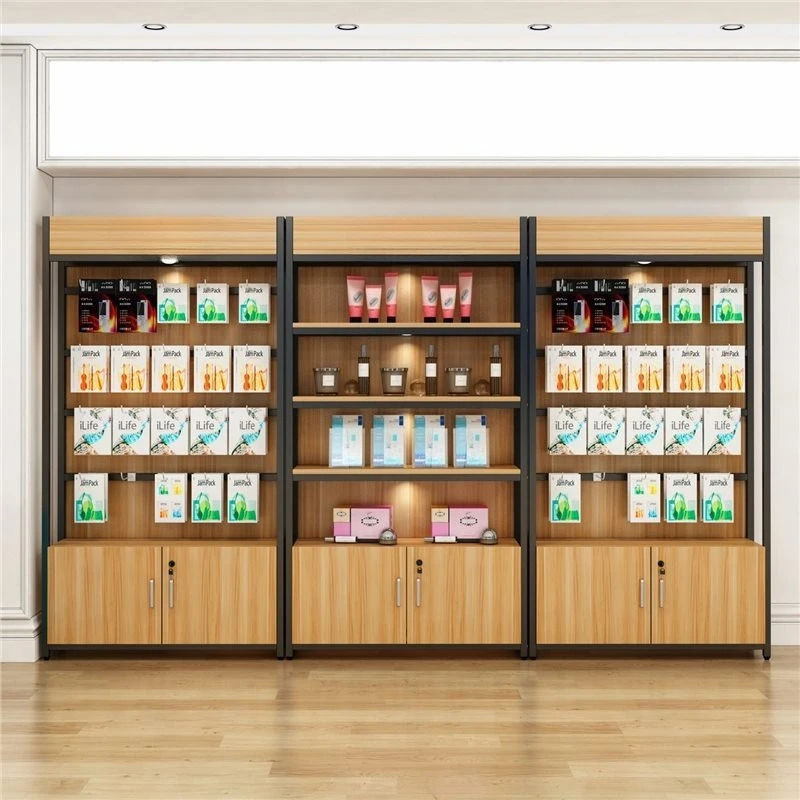 Simple steel and wood shelves Supermarket product display racks Beauty salon sample display racks Display racks
Simple steel and wood shelves Supermarket product display racks Beauty salon sample display racks Display racks